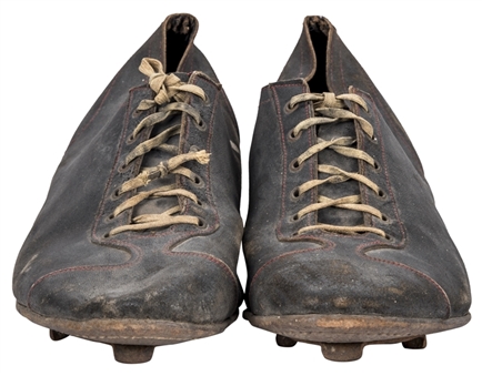 Circa 1928 Buddy Ebsen Baseball Shoes Used To Play on Whoopee! Baseball Team 